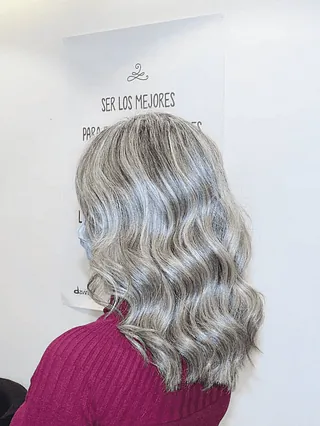 Chema Perruquers peinado corte ceniza